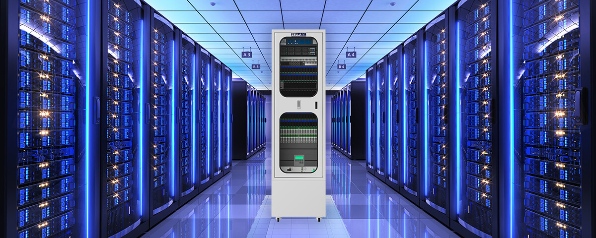 Network rack and structured cabling